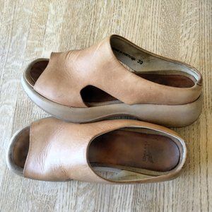 Dansko Slide-on Platform Sandals